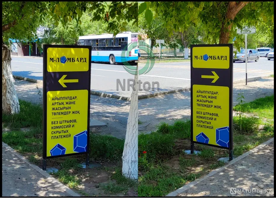 Рекламная стела, пилон, указатель (изгот Актобе - изображение 2