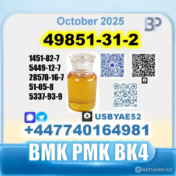 49851-31-2 2-Bromovalerophenone Factory Москва - изображение 4