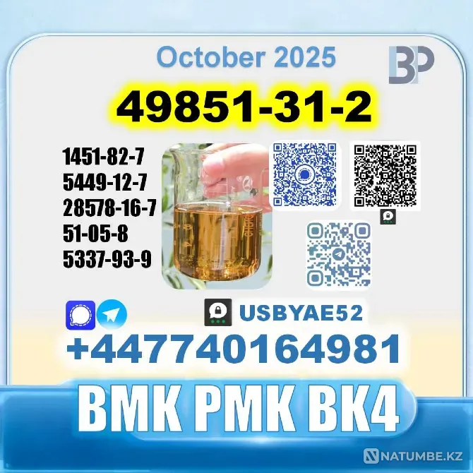 49851-31-2 2-Bromovalerophenone Factory Москва - изображение 2