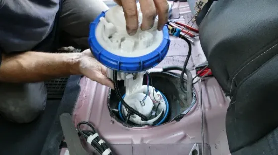 We replace fuel filters Karagandy
