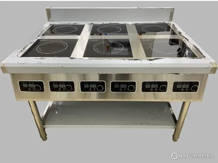 Алты оттық индукциялық пеш AM-TC  Алматы - изображение 1