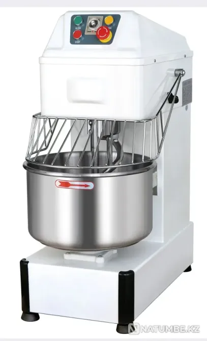 Тестомес спиральный 20 л Объем дежи: 20л Алматы - изображение 1