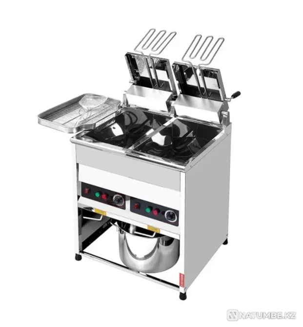 Фритюрница для фри и курицы 20+20 литров Almaty - photo 1