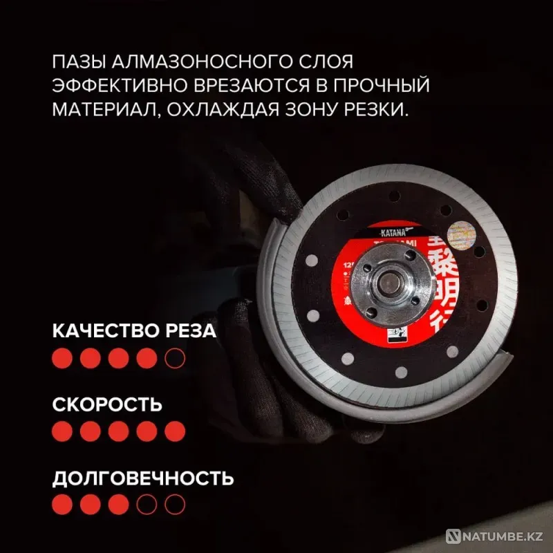 Алмазный отрезной диск-KATANA TSUNAMI LI Алматы - изображение 4