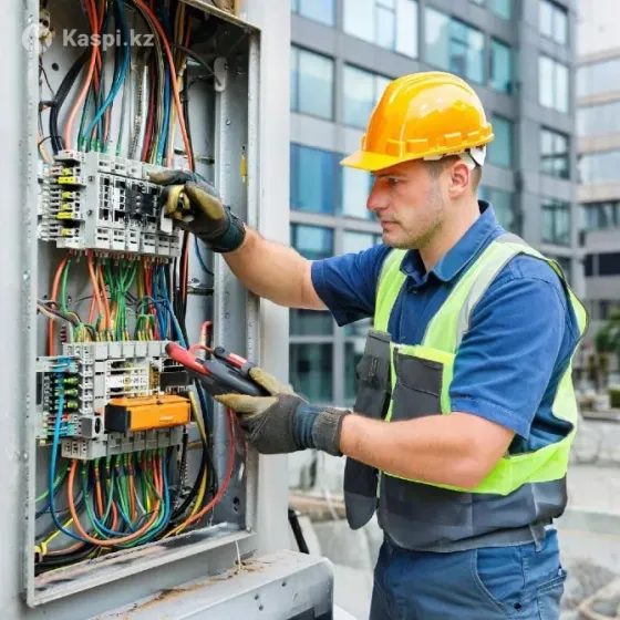 Услуги электрика Zhangatas