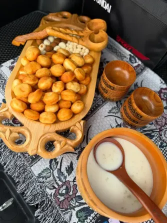 Деревянная посуда Taraz