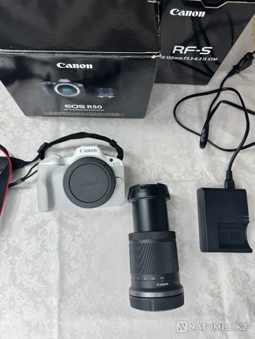Срочно продам Canon EOS R50 (Kit 18–150m Алматы - изображение 3
