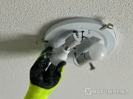 Замена ламп Работаем честно, аккуратно Жанатас - изображение 2