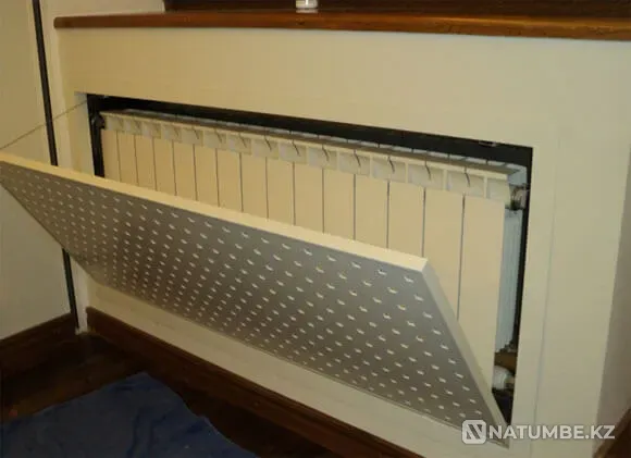 Установка экрана на батарею Zhangatas - photo 3