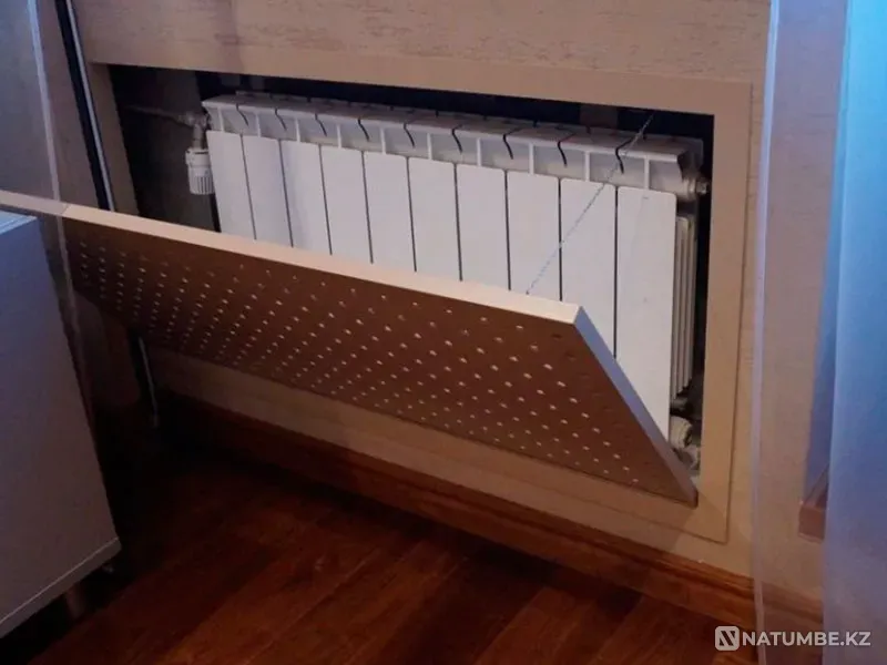 Установка экрана на батарею Zhangatas - photo 4