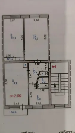 3-room apartment Pavlodar