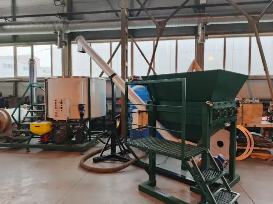 ДРОБИЛКА СО ШНЕКОВЫМ ТРАНСПОРТЕРОМ Караганда