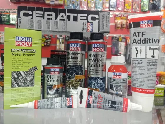 Присадки Liqui Moly. В двигатель, МКПП Астана