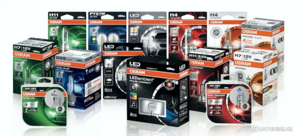 Автосвет. Автолампы для авто Астана - изображение 1