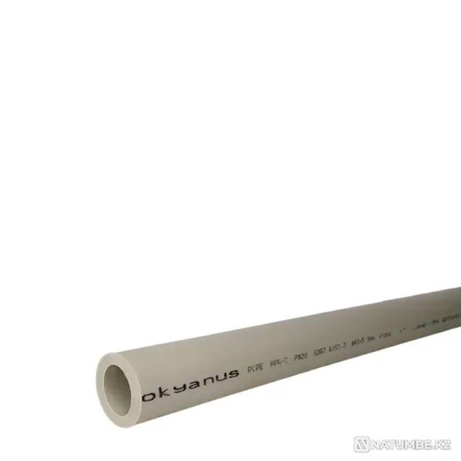 Труба пластиковая ППР 40х5, 5 мм Okyanus Almaty - photo 1