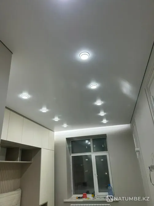 Натяжные потолки в Караганде и пригороде  Қарағанды - изображение 8