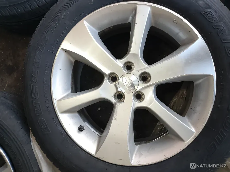 Диски с шинами от Субару Р17 и Р 16 Almaty - photo 1