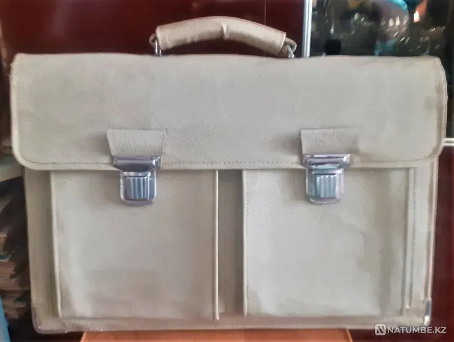 Редкий Портфель мужской СССР Kostanay - photo 1