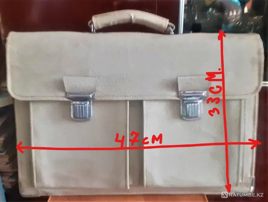 Редкий Портфель мужской СССР Kostanay - photo 11