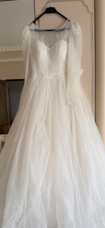 Продам пышное свадеоное платье + подарки Kapshagay