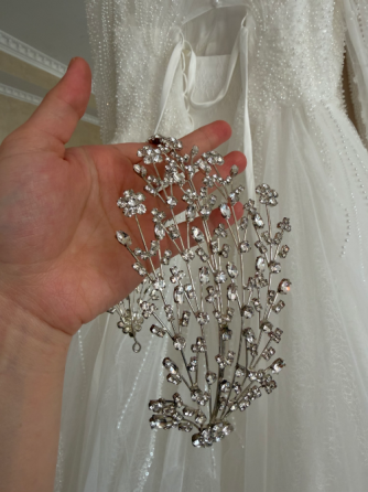 Продам пышное свадеоное платье + подарки Kapshagay