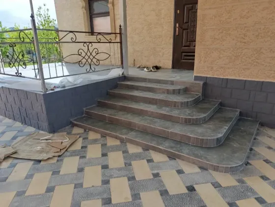 Профессиональная укладка плитки любой сл Тараз