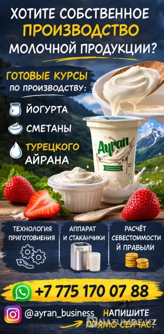 Готовый бизнес под ключ: производство йо Алматы - изображение 2