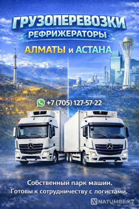 Температурные перевозки Алматы – Астана – Алматы Алматы - изображение 1
