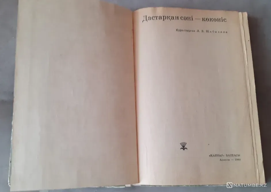 Шабыкина Л. Дастарқан сәні көкөніс (на каз.яз.) 1980 Костанай - изображение 3