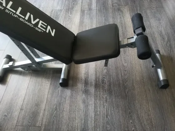 Тренажёр Складная скамья Calliven для пресса и гантелей Караганда