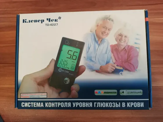Глюкометр КЛЕВЕР ЧЕК TD4227 Торг или обмен на с/х продукцию Караганда