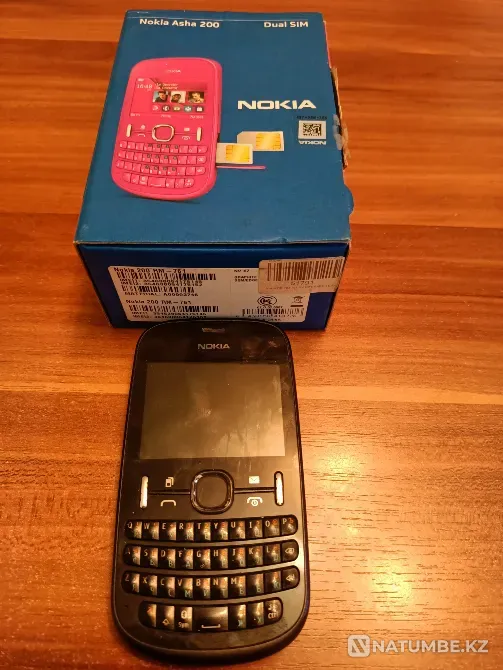 Сотовый телефон Nokia Asha200 RM-761. 2 симки.Торг или Обмен Караганда - изображение 3