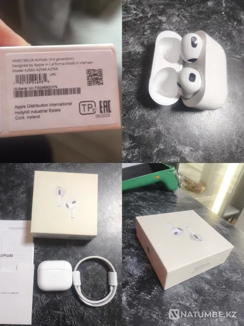 Продам наушники Apple Airpods Кокшетау - изображение 1