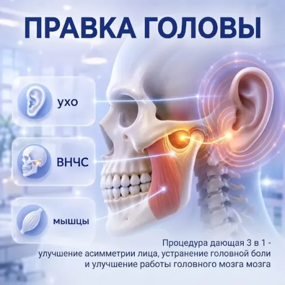 Омоложение лица за 20 минут: правка черепа Алматы
