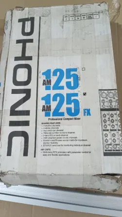 Микшер PHONIC AM 125 Fx в отличном состоянии. Торг возможен Караганда