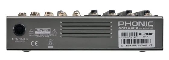 Микшер PHONIC AM 125 Fx в отличном состоянии. Торг возможен Караганда