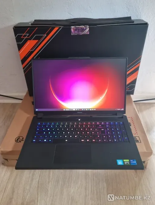 Новый ноутбук Gigabyte Aorus 17 XE4 (i7, RTX 3070 Ti Актобе - изображение 1