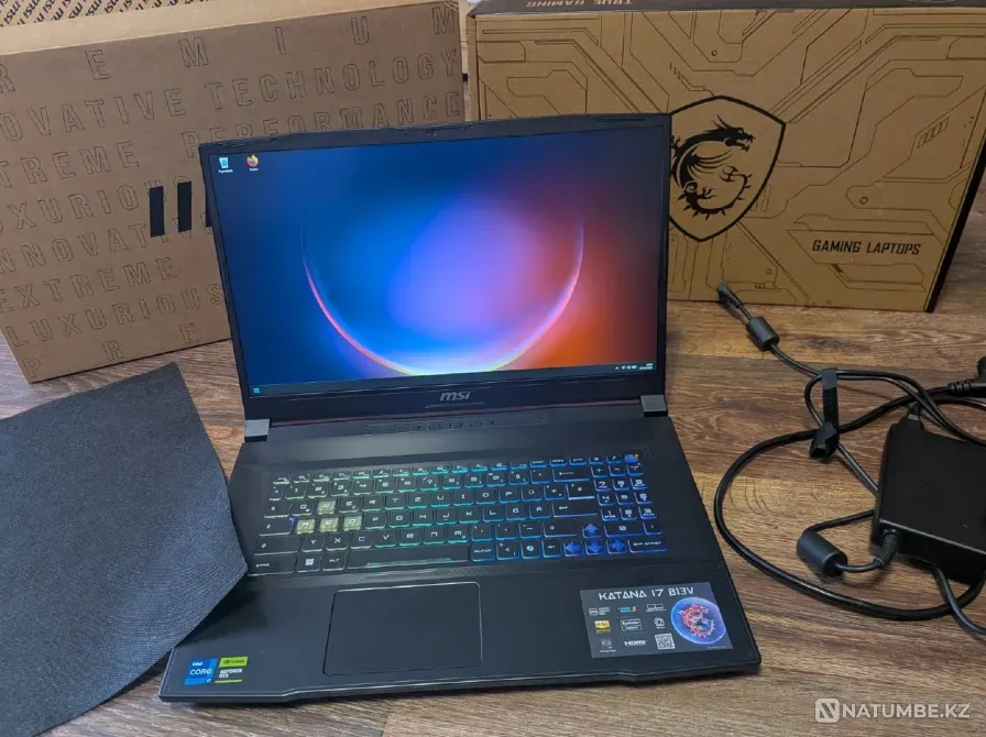 Игровой ноутбук MSI Katana 17 (i7-13620H, 16 ГБ, SSD 1 ТБ Костанай - изображение 1