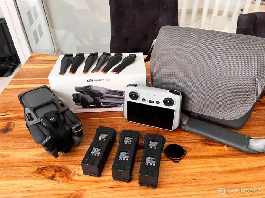 Дрон DJI Mavic 3 Pro Fly More с комплектами фильтров Атырау - изображение 5