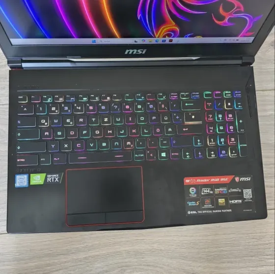 Игровой ноутбук MSI GE63 Raider RGB с диагональю 15, 6 дюйма Актобе