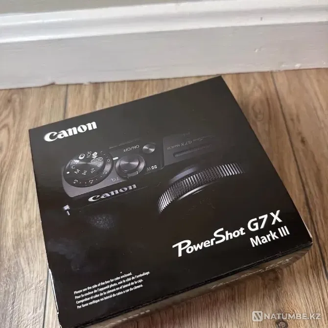 Цифровая фотокамера Canon PowerShot G7 X Mark III, черная Астана - изображение 4