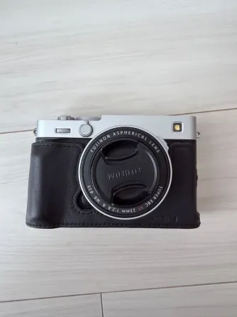 FUJIFILM X-E5 камера с объективом XF 23mm f/2.8 серебристая Астана