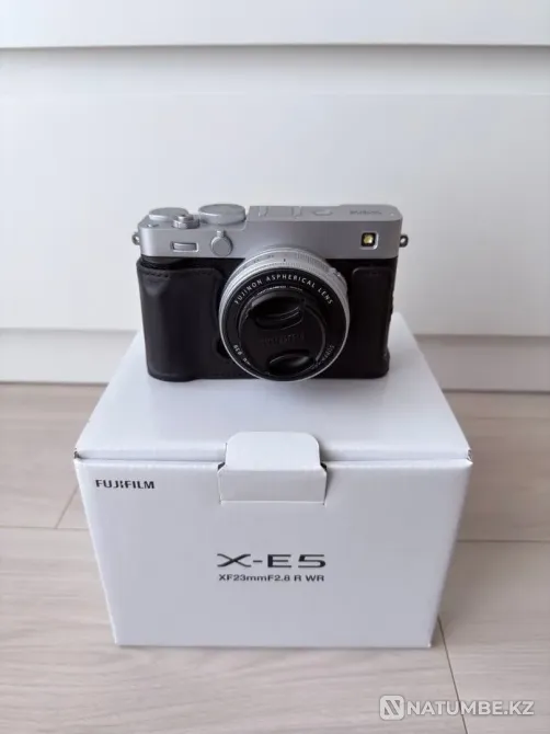 FUJIFILM X-E5 камера с объективом XF 23mm f/2.8 серебристая Астана - изображение 1