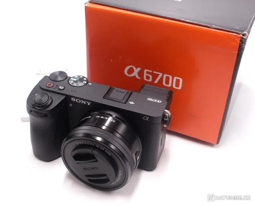 Sony a6700 камера с 16–50 мм f/3.5–5.6 II объективом Астана - изображение 1