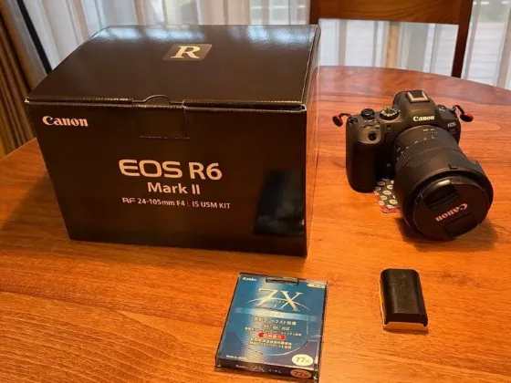 Canon EOS R6 Mark II камера с 24–105 мм f/4 объективом Астана