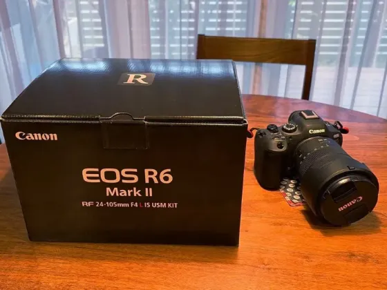 Canon EOS R6 Mark II камера с 24–105 мм f/4 объективом Астана