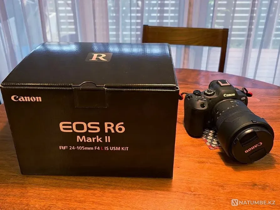 Canon EOS R6 Mark II камера с 24–105 мм f/4 объективом Астана - изображение 1