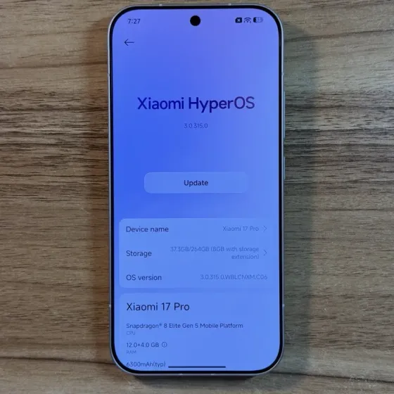Xiaomi 17 Pro — 256 ГБ, белый 12+4 ГБ ОЗУ Алматы