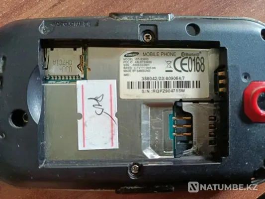 Продам Смартфон SAMSUNG GT-S3653 в рабочем состоянии Караганда - изображение 3