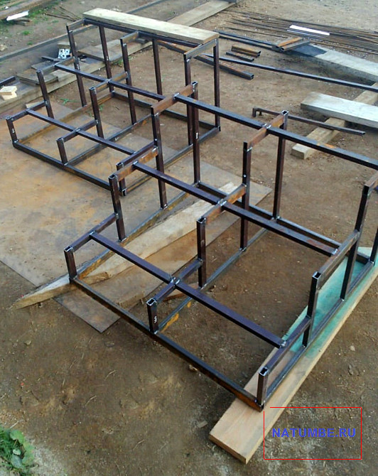 Каркас крыльца по размерам заказчика Лобня - изображение 2